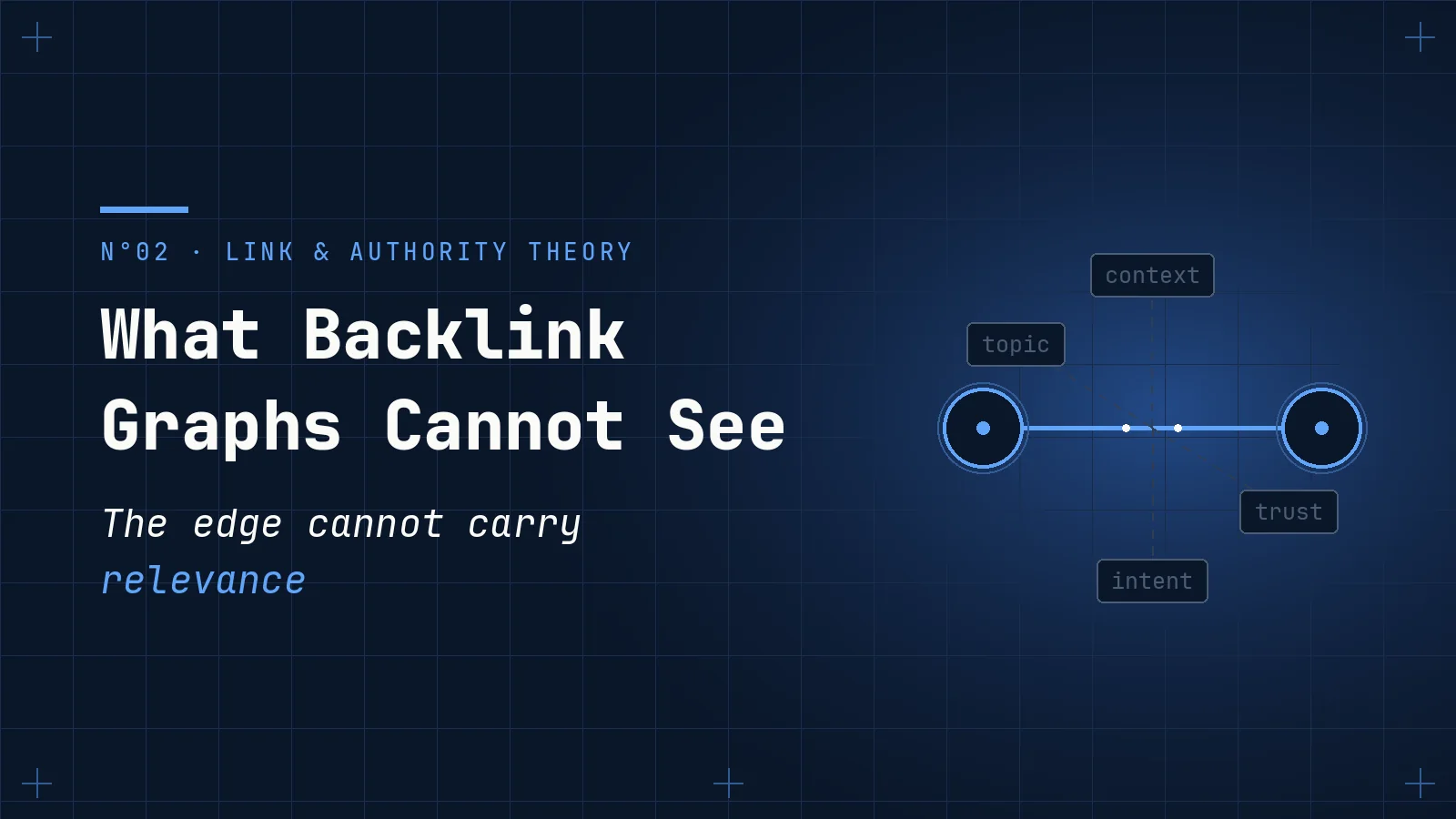 What Backlink Graphs Cannot See About Link Relevance