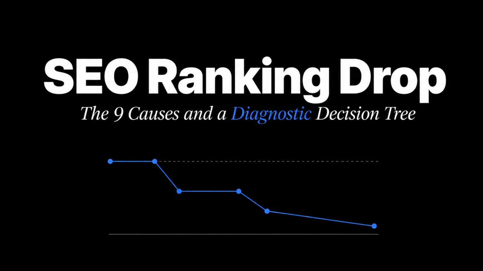 SEO Ranking Drop: The 9 Causes and the Diagnostic Decision Tree