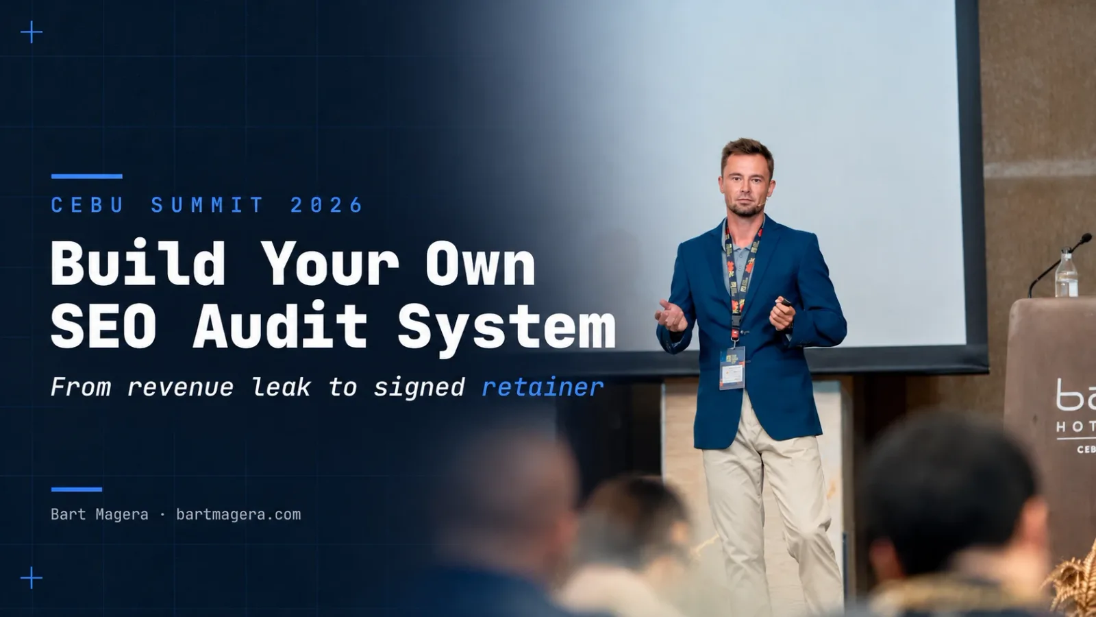 Cebu Summit 2026: Build Your Own SEO Audit System