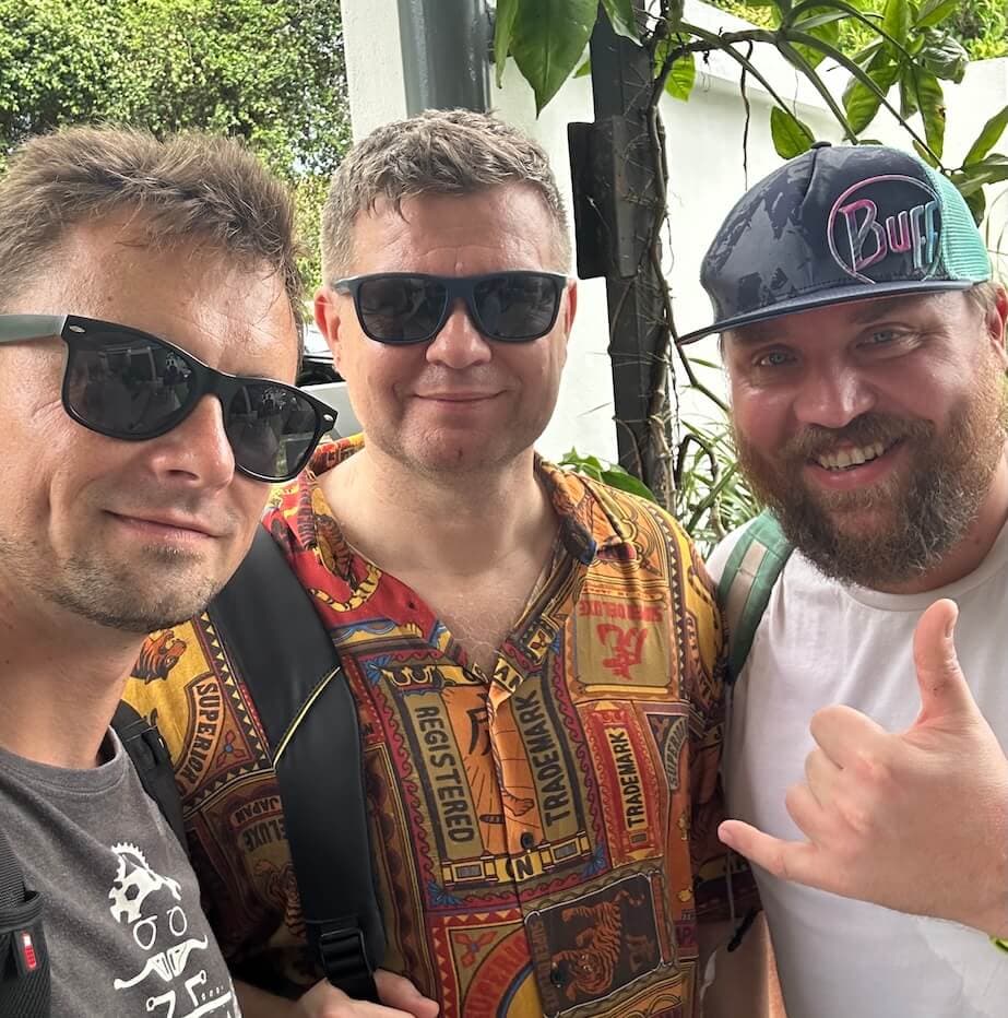 Bart Magera with Tomasz Domański